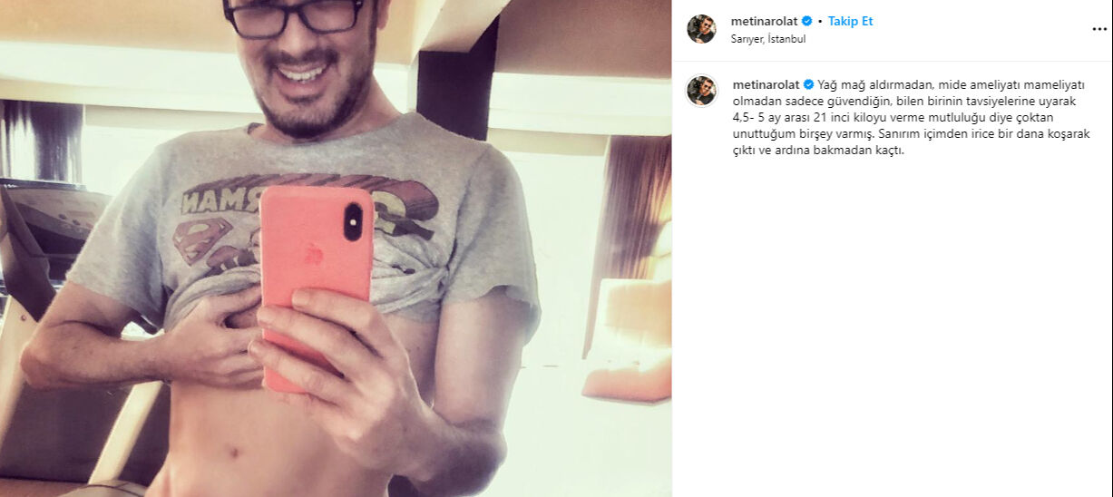 5 ayda 21 kilo vermişti! Metin Arolat’ın ölüm sebebi diyet mi? Şaşırtan paylaşımı ortaya çıktı - 3. Resim