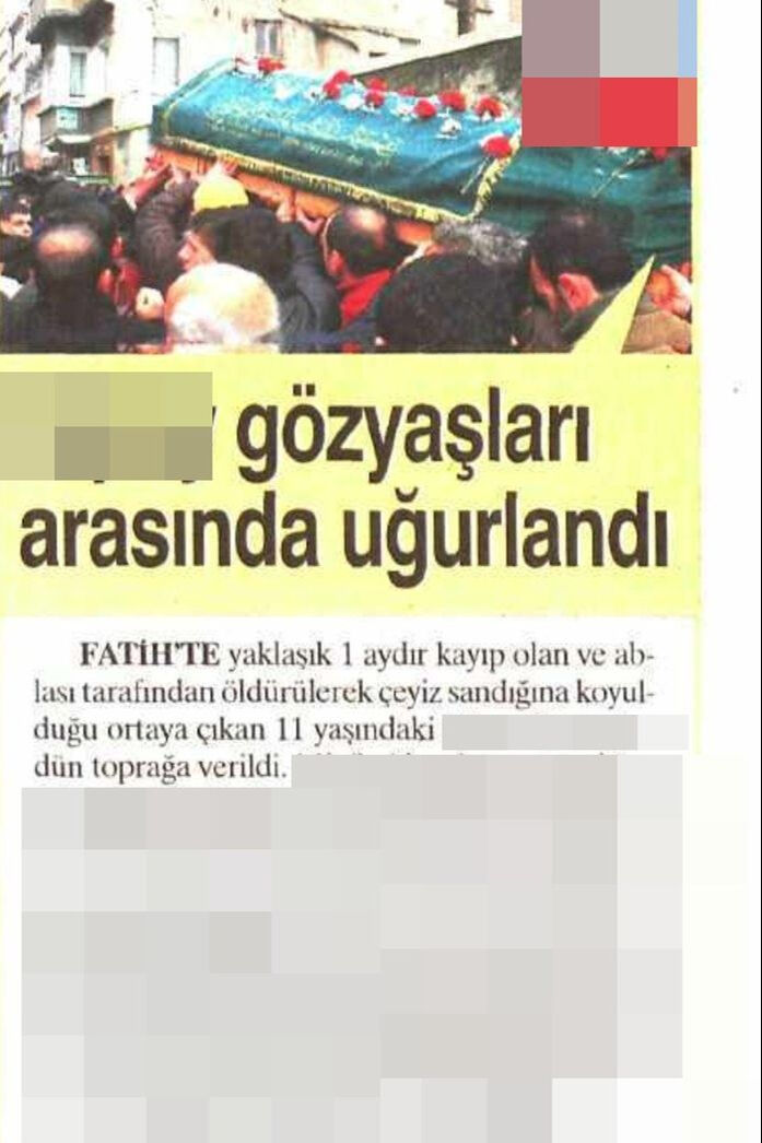 İstanbul'da vahşet! Abla kardeşini öldürüp çeyiz sandığına koydu İstanbul'da vahşet! Abla kardeşini öldürüp çeyiz sandığına koydu - 1. Resim