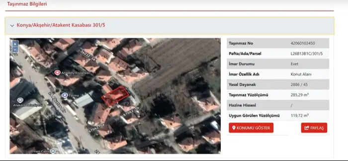 Milli Emlak çok sayıda ilan açtı! Arsa ve tarlalar 17 bin liradan başlayan fiyatlarla satışa çıktı Milli Emlak çok sayıda ilan açtı! Arsa ve tarlalar 17 bin liradan başlayan fiyatlarla satışa çıktı - 6. Resim