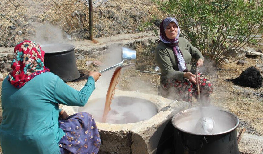 Odun ateşinde saatlerce kaynıyor! Tam bir şifa kaynağı, kilosu 250 liradan satılıyor - 2. Resim