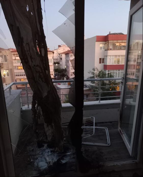 Balıkesir'de doğalgaz bomba gibi patladı! - 2. Resim