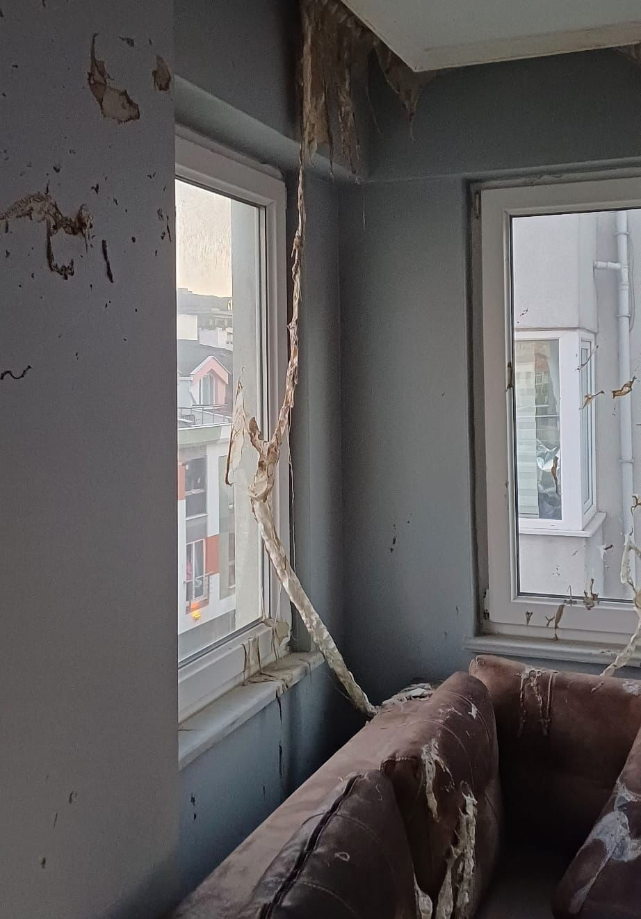 Balıkesir'de doğalgaz bomba gibi patladı! - 3. Resim