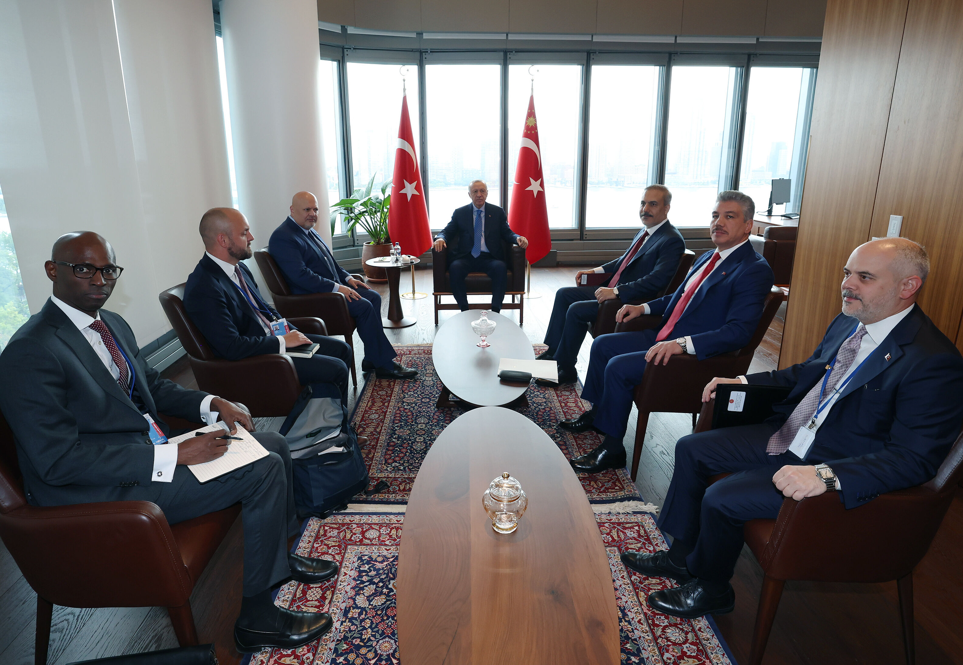 Cumhurbaşkanı Erdoğan'dan ABD'de diplomasi trafiği! - 1. Resim