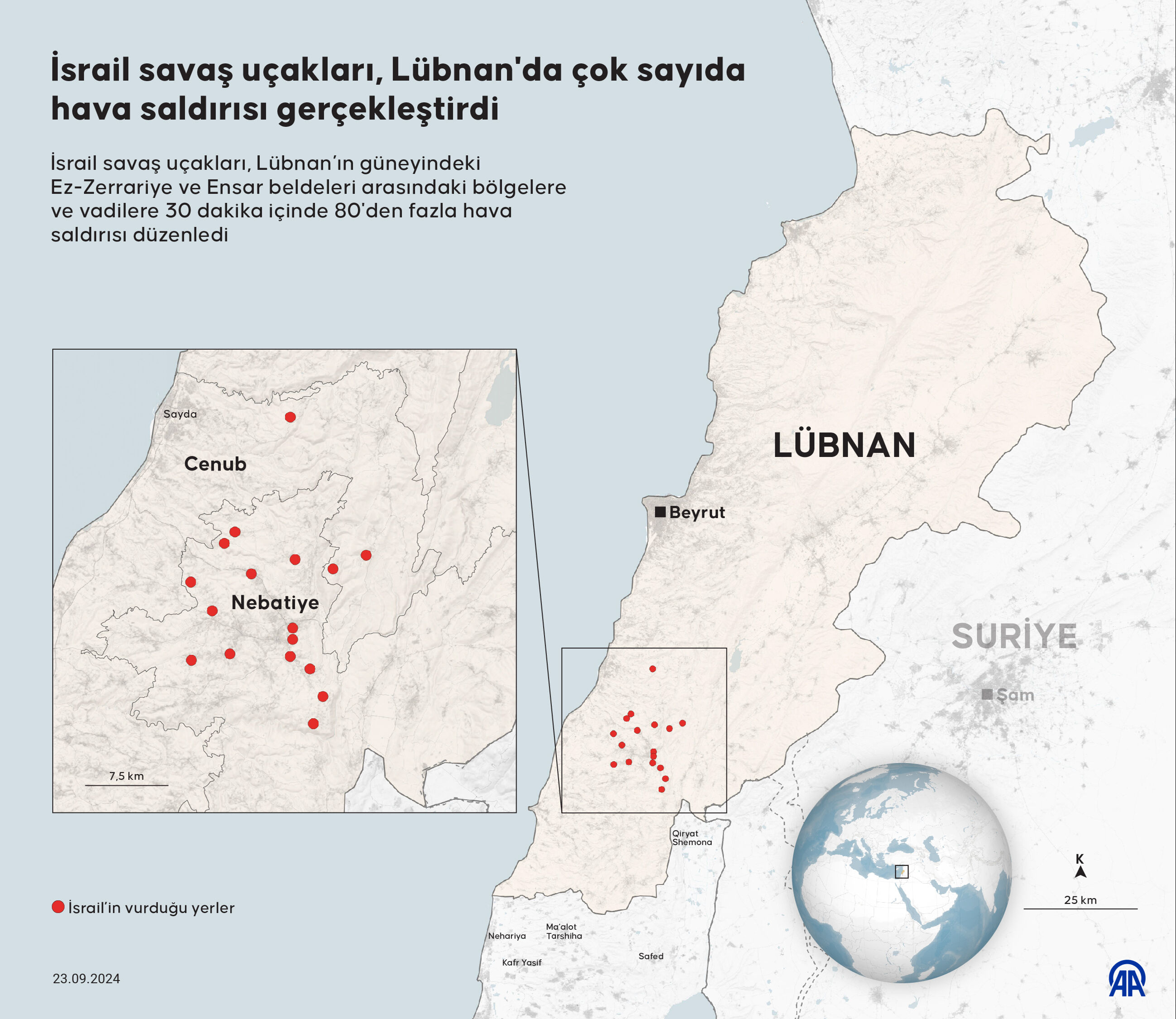 Lübnan Başbakanı: İsrail, tüm yeşil alanları kaldırmayı planlıyor Lübnan Başbakanı: İsrail, tüm yeşil alanları kaldırmayı planlıyor - 1. Resim