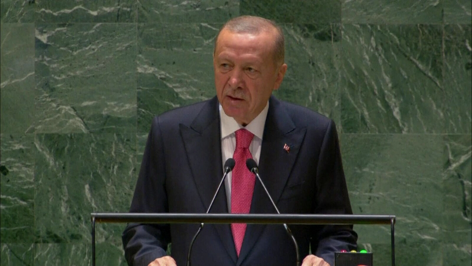 Erdoğan'dan BM kürsüsünde dünyaya tarihi 'Filistin Devleti' çağrısı! Netanyahu, Hitler gibi durdurulmalı! - 1. Resim