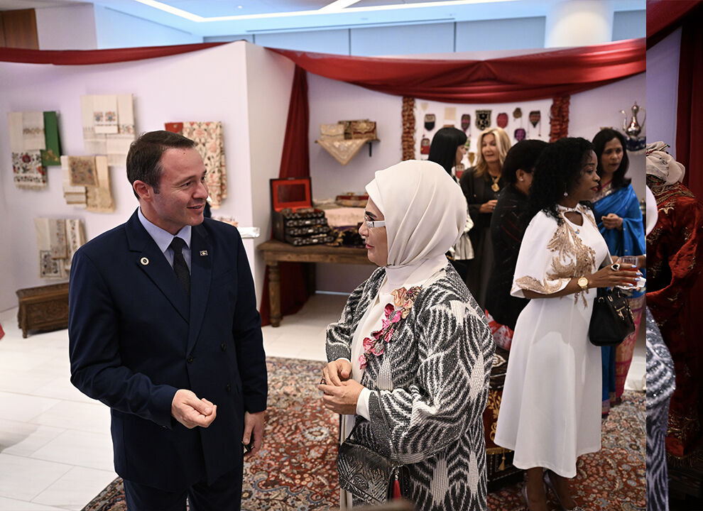 Köklü Türk çeyiz geleneği New York'ta Emine Erdoğan tarafından tanıtıldı - 11. Resim