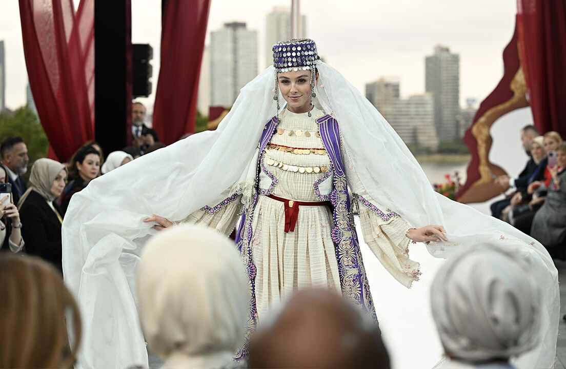 Köklü Türk çeyiz geleneği New York'ta Emine Erdoğan tarafından tanıtıldı - 10. Resim