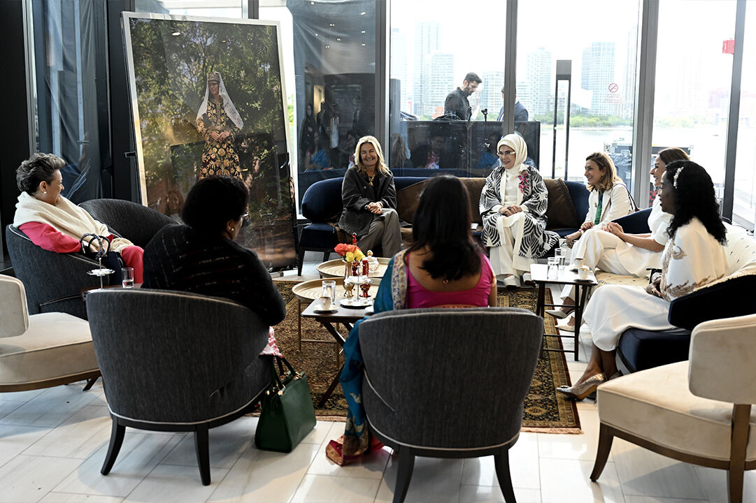 Köklü Türk çeyiz geleneği New York'ta Emine Erdoğan tarafından tanıtıldı - 6. Resim