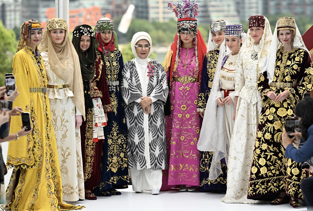 Köklü Türk çeyiz geleneği New York'ta Emine Erdoğan tarafından tanıtıldı - 2. Resim