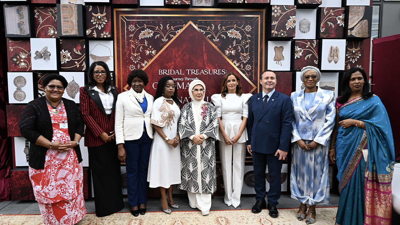 Köklü Türk çeyiz geleneği New York'ta Emine Erdoğan tarafından tanıtıldı - 4. Resim