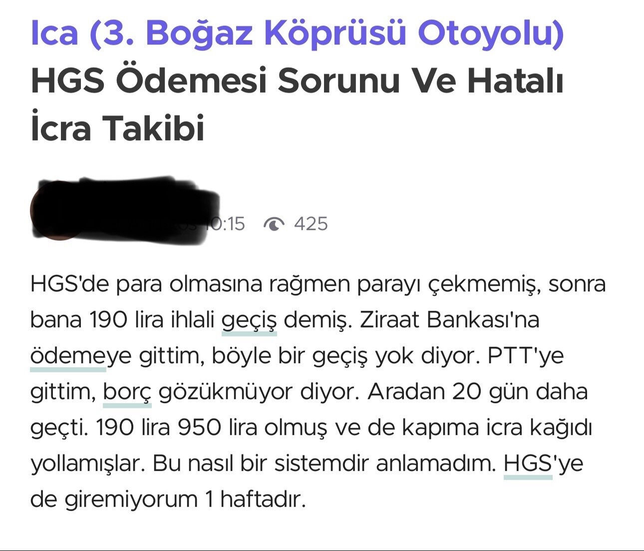 Kuzey Marmara Otoyolu'nda 'sapak' çilesi Kuzey Marmara Otoyolu'nda 'sapak' çilesi - 3. Resim