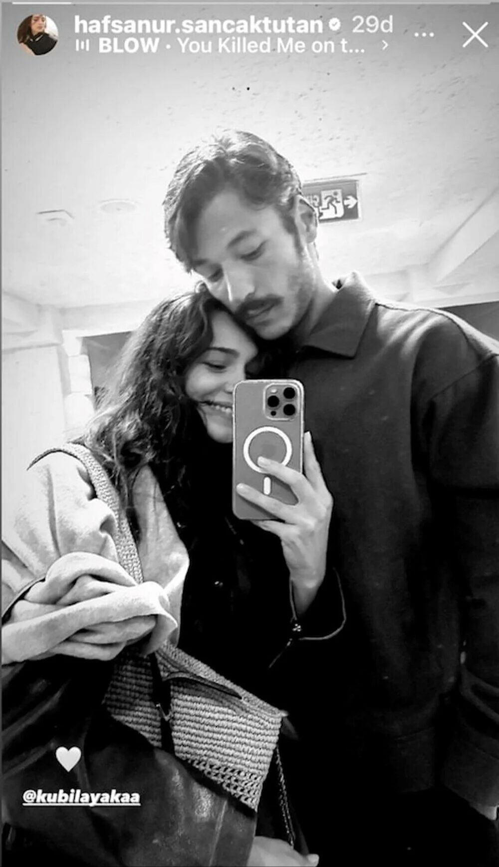 İnci Taneleri'nde Cihan karakterini oynayan Kubilay Aka’nın sevgilisi Hafsanur Sancaktutan’dır   İnci Taneleri'nde Cihan karakterini oynayan Kubilay Aka’nın sevgilisi Hafsanur Sancaktutan’dır  - 4. Resim