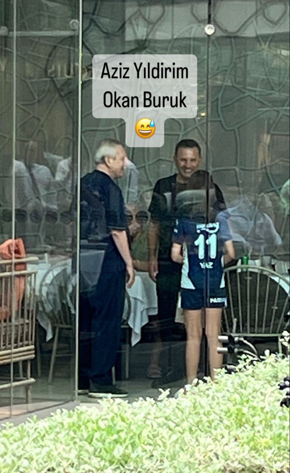 Aziz Yıldırım ile Okan Buruk fotoğrafı hakkında ilk açıklama geldi! - 1. Resim