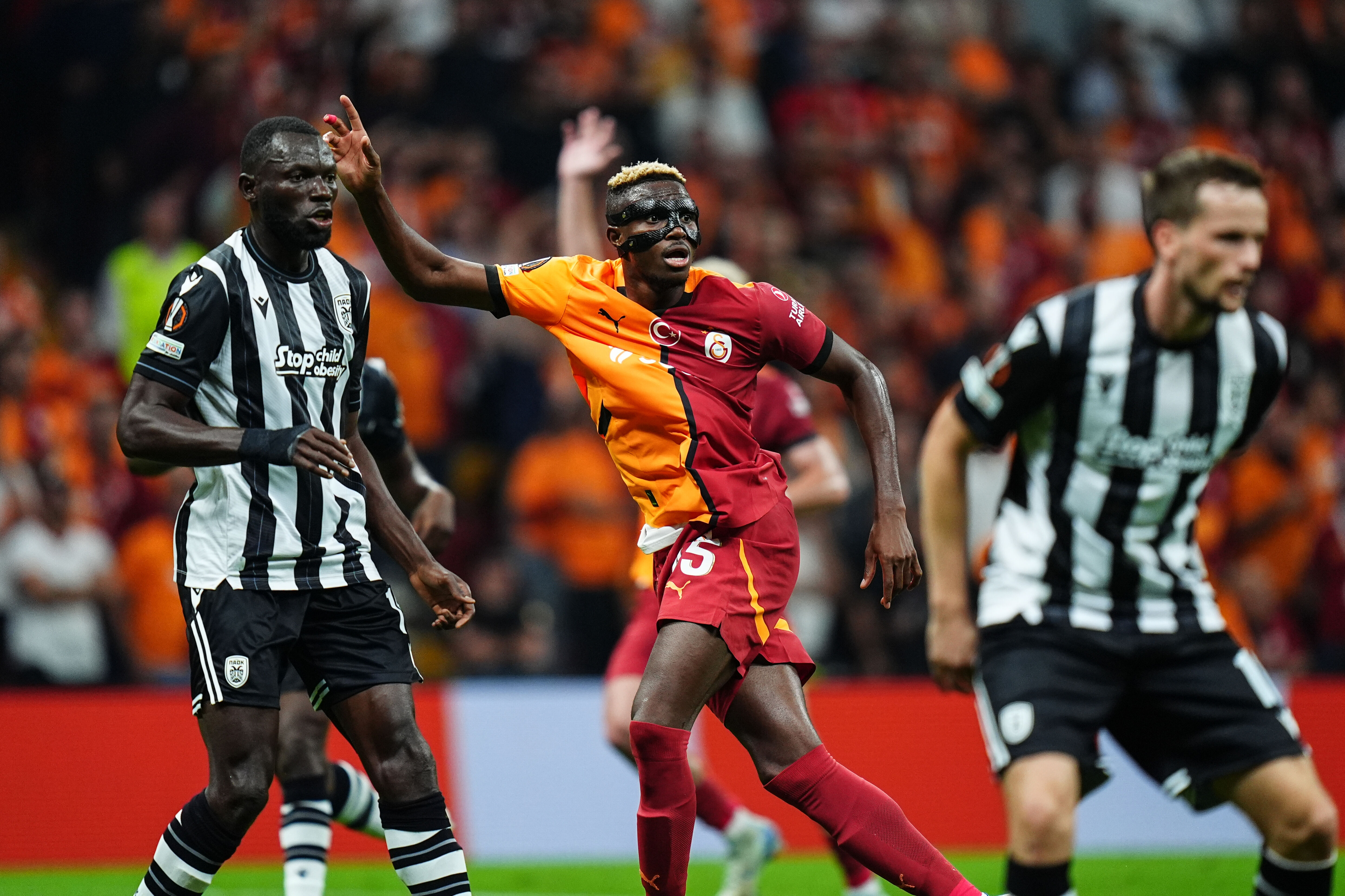 Galatasaray, Avrupa Ligi ilk maçında PAOK karşısında hata yapmadı Galatasaray-PAOK | Canlı Anlatım - 1. Resim