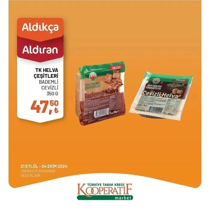 Tarım kredi kooperatifi'nde 24 Eylül-4 Ekim indiriminde neler var? Beyaz peynir, süt, tereyağı... Tarım kredi kooperatifi'nde 24 Eylül-4 Ekim indiriminde neler var? Beyaz peynir, süt, tereyağı... - 6. Resim