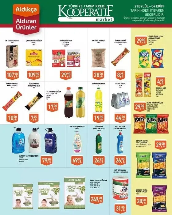 Tarım kredi kooperatifi'nde 24 Eylül-4 Ekim indiriminde neler var? Beyaz peynir, süt, tereyağı... Tarım kredi kooperatifi'nde 24 Eylül-4 Ekim indiriminde neler var? Beyaz peynir, süt, tereyağı... - 12. Resim