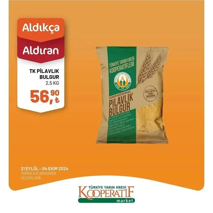 Tarım kredi kooperatifi'nde 24 Eylül-4 Ekim indiriminde neler var? Beyaz peynir, süt, tereyağı... Tarım kredi kooperatifi'nde 24 Eylül-4 Ekim indiriminde neler var? Beyaz peynir, süt, tereyağı... - 3. Resim