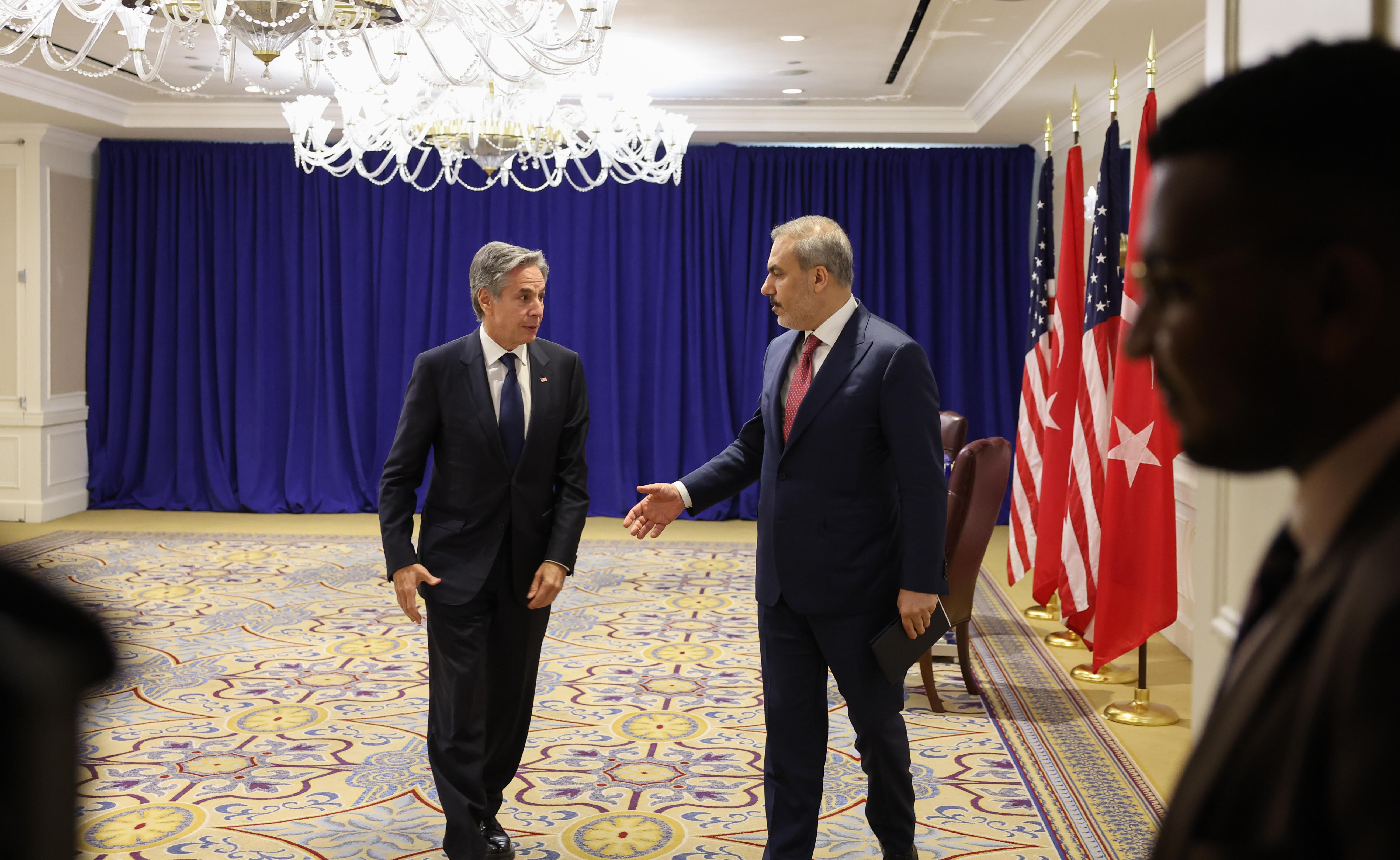 Bakan Fidan'dan 'iki devletli çözüm' sözleri: İsrail'in iyi niyetini bekleyemeyiz Bakan Fidan'dan 'iki devletli çözüm' sözleri: İsrail'in iyi niyetini bekleyemeyiz - 2. Resim