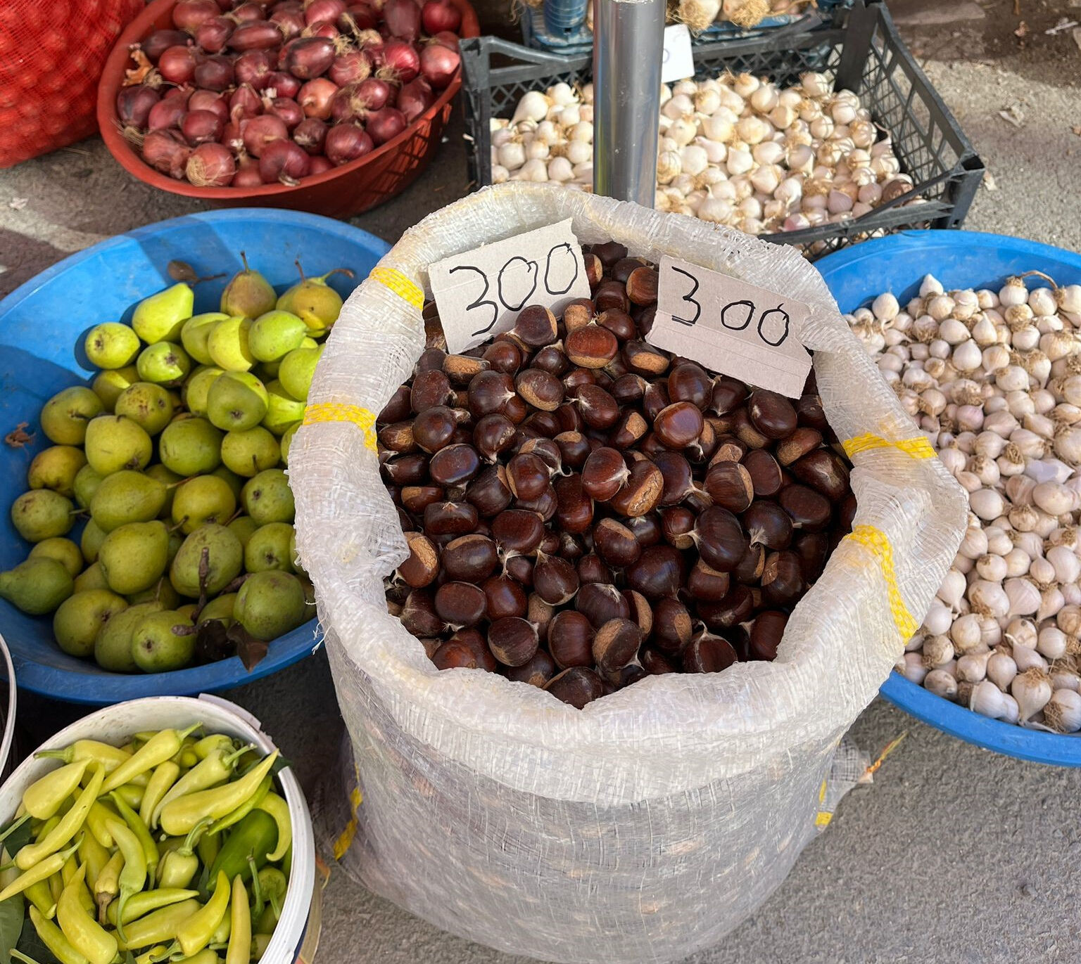 Kestane tezgaha düştü! Kilosu 300 lirayı buluyor - 1. Resim