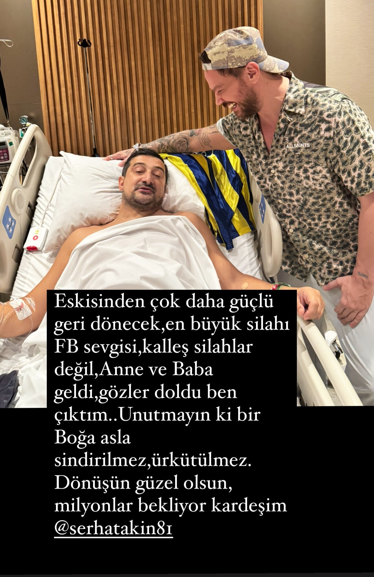 Sinan Akçıl’dan Serhat Akın’a ziyaret! Son durumunu açıkladı - 4. Resim