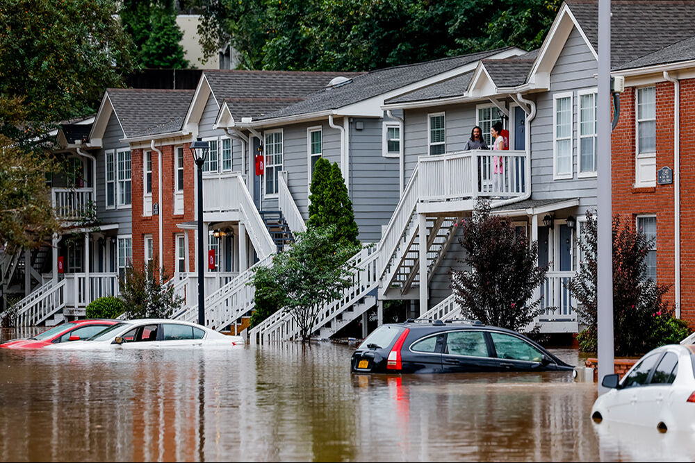 ABD'deki Helene Kasırgası'nda ölü sayısı 64'e çıktı! Milyonlarca insan tahliye oldu - 8. Resim