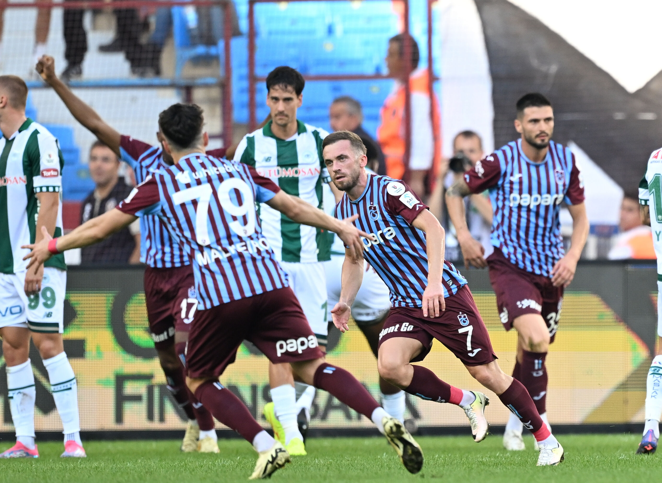 Trabzonspor'un 3 puan hasreti sona erdi! 126 gün sonra kazandı - 2. Resim