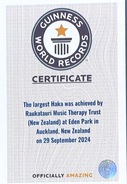 Yeni Zelanda'da dünyanın en kalabalık Haka dansı rekoru kırıldı Yeni Zelanda'da dünyanın en kalabalık Haka dansı rekoru kırıldı - 1. Resim