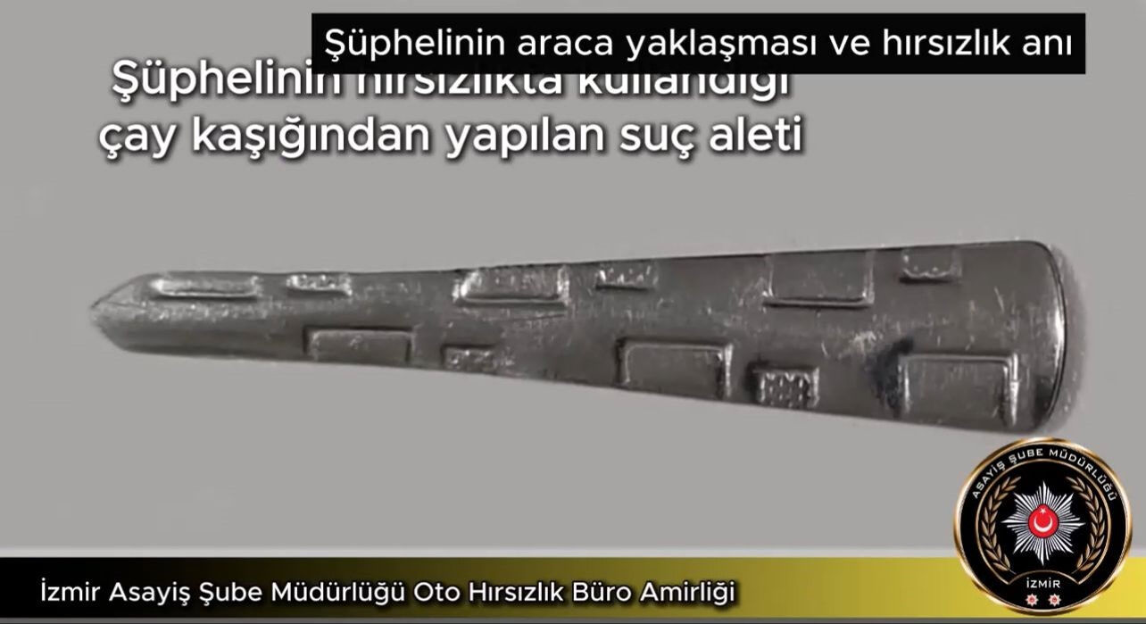 Akılalmaz tezgah! Çay kaşığıyla otomobil çaldı - 2. Resim