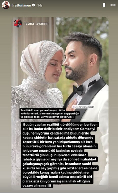 Başörtüsüz hali paylaşılan Gamze Türkmen’in kardeşi Fırat Türkmen çok kızdı! Tepkileri bir bir yayınladı - 6. Resim