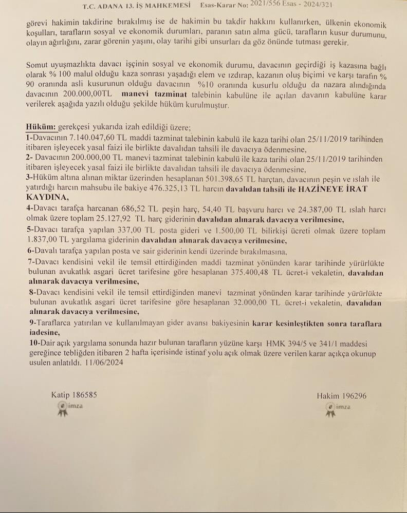 Adana'daki kavgada fel&ccedil; kalan g&ouml;revli i&ccedil;in atılan 'tacizci' iddiasına belgeli cevap - 2. Resim