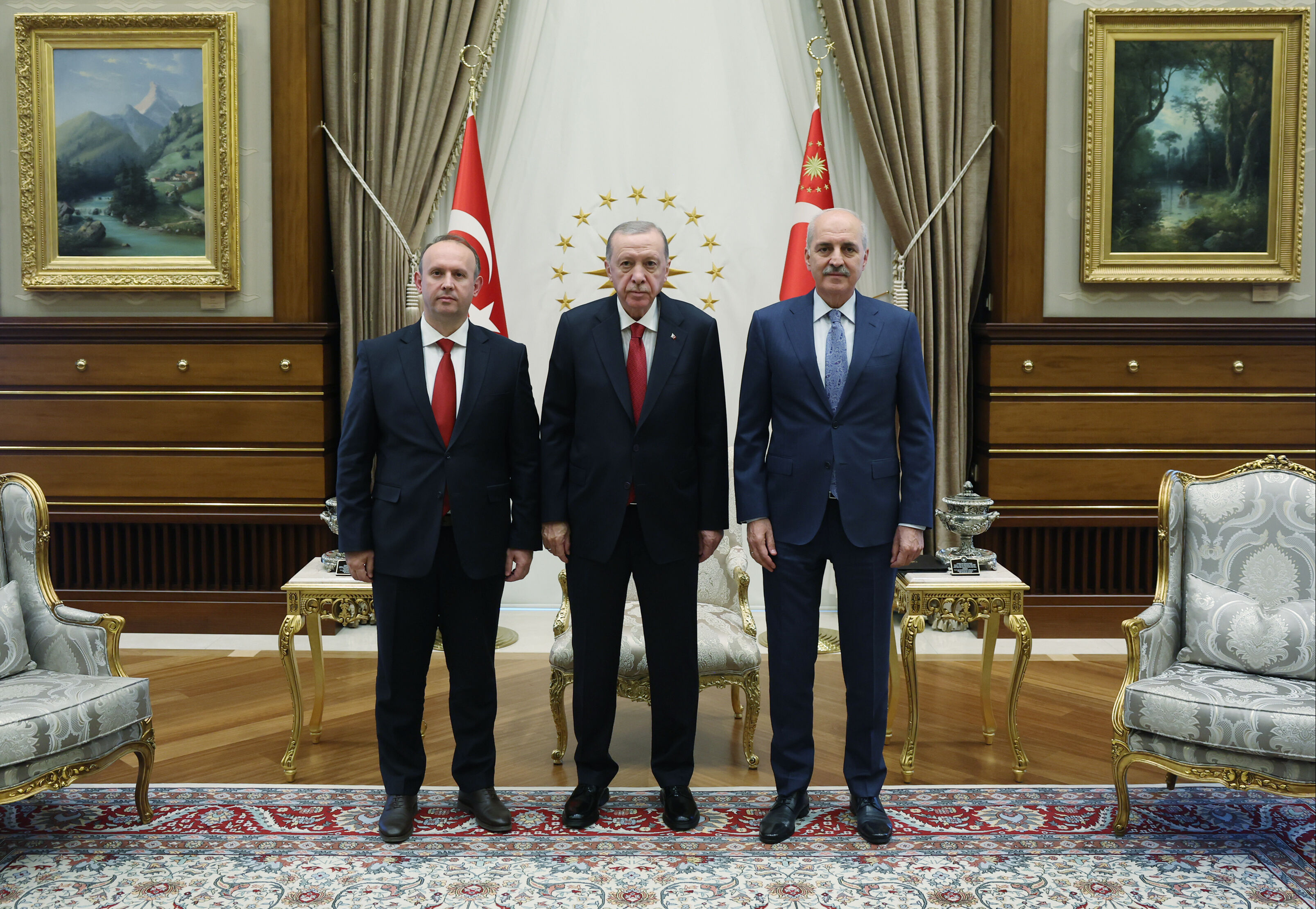 Erdoğan'dan Beştepe'de diplomasi trafiği - 1. Resim