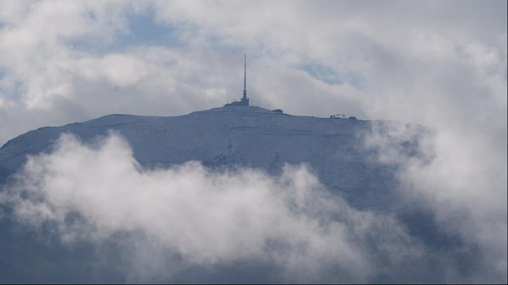 Erzurum'a kar yağdı, termometreler eksilere düştü - 1. Resim