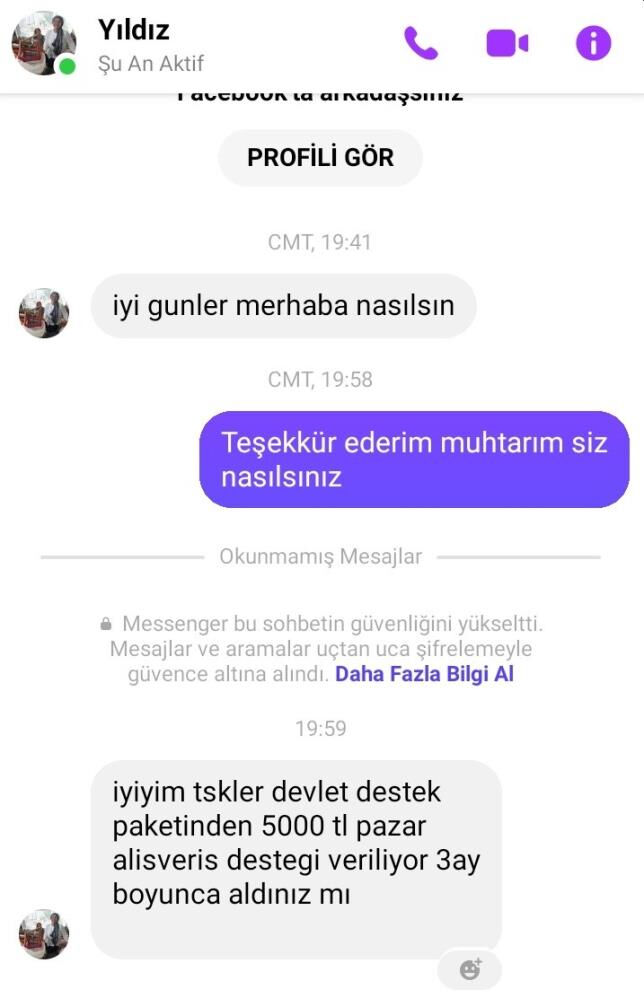 Aydın'da mahalle muhtarı adına açılan sahte hesapla dolandırıcılık Aydın'da mahalle muhtarı adına açılan sahte hesapla dolandırıcılık - 3. Resim