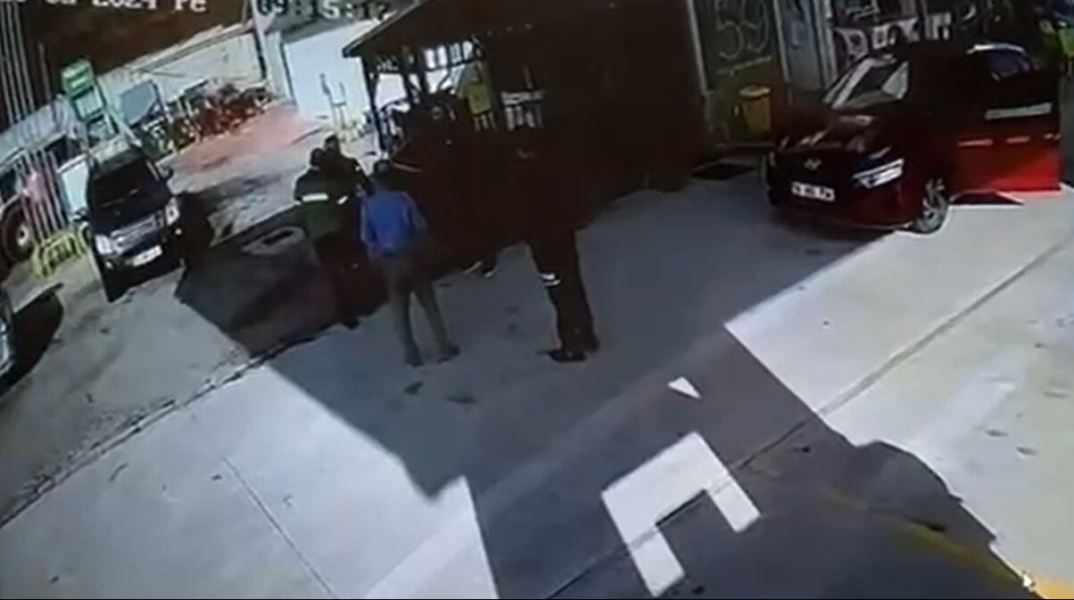 Çankırı'da polise saldırı! Akaryakıt istasyonunda sıcak saatler - 1. Resim