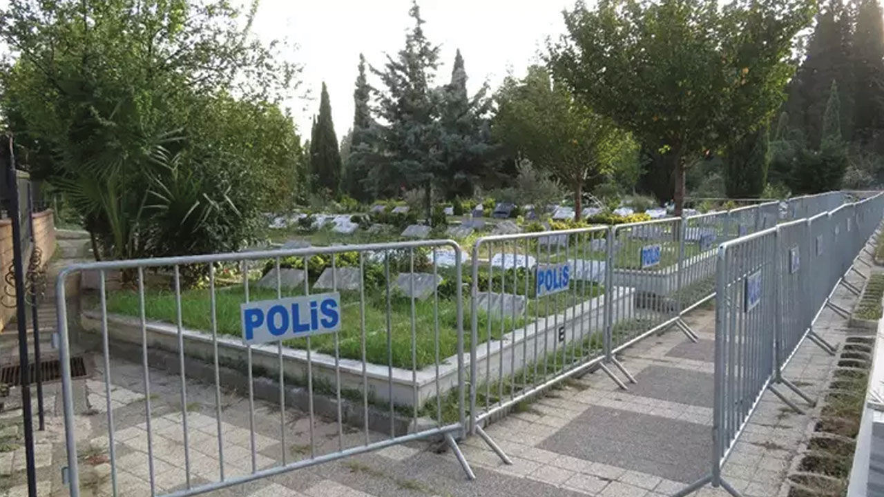 Cem Garipoğlu'nun mezarı başında güvenlik önlemleri alındı! Türkiye'nin gözü Karacaahmet Mezarlığı'nda - 3. Resim