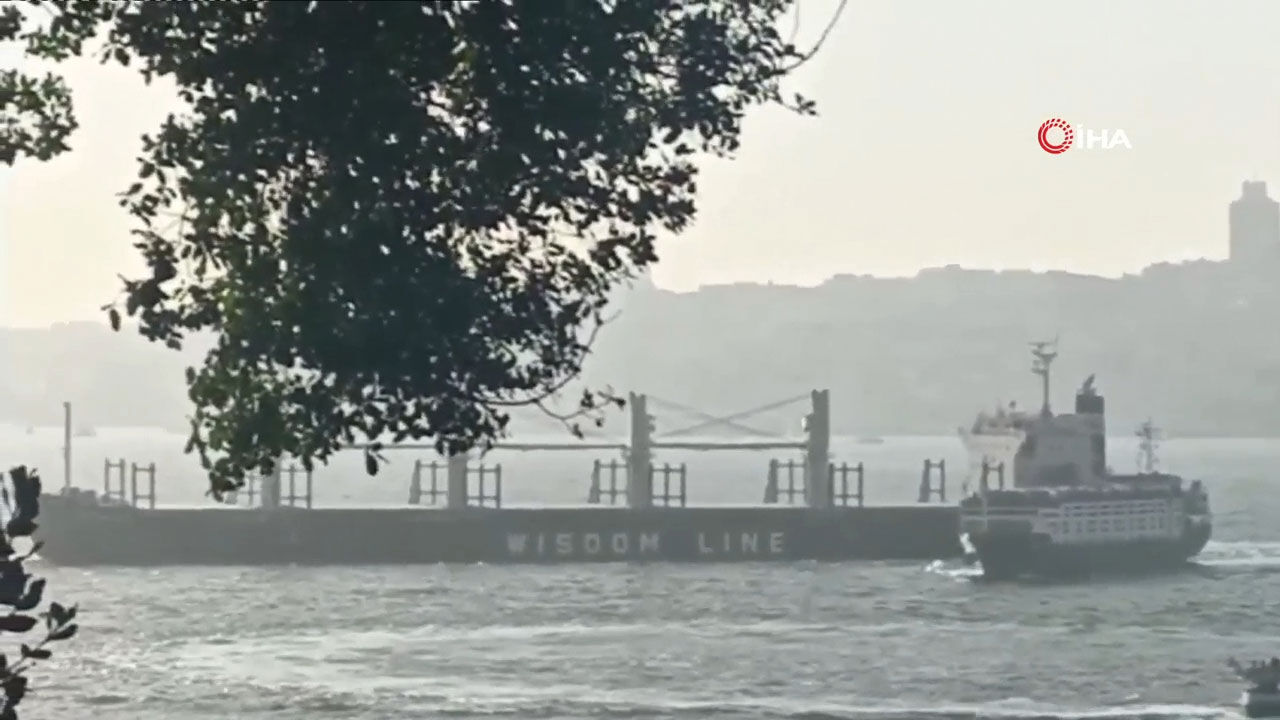 İstanbul Boğazı'nda gemi faciası! İşte çarpışmanın görüntüleri - 2. Resim