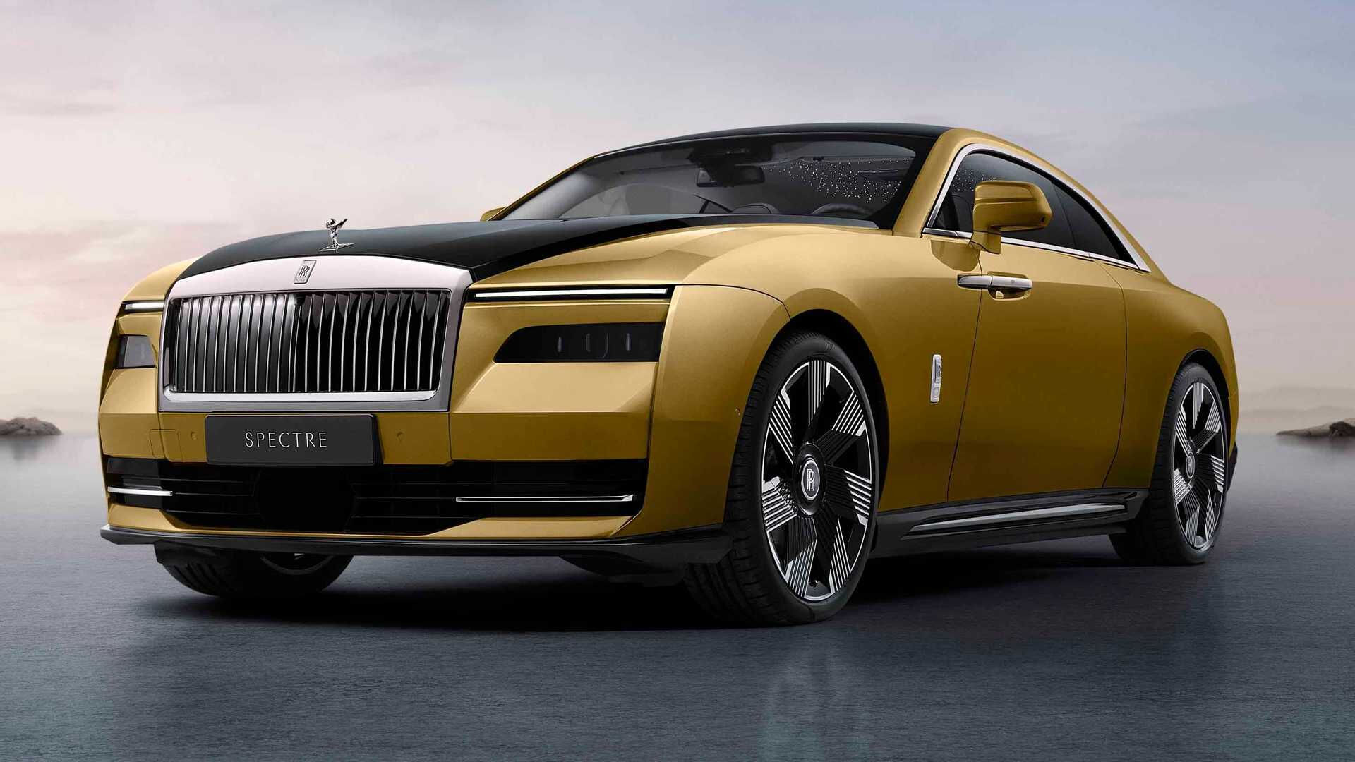 Rolls-Royce Spectre ay ışığı gibi parlıyor! Görenler gözlerini alamadı - 1. Resim