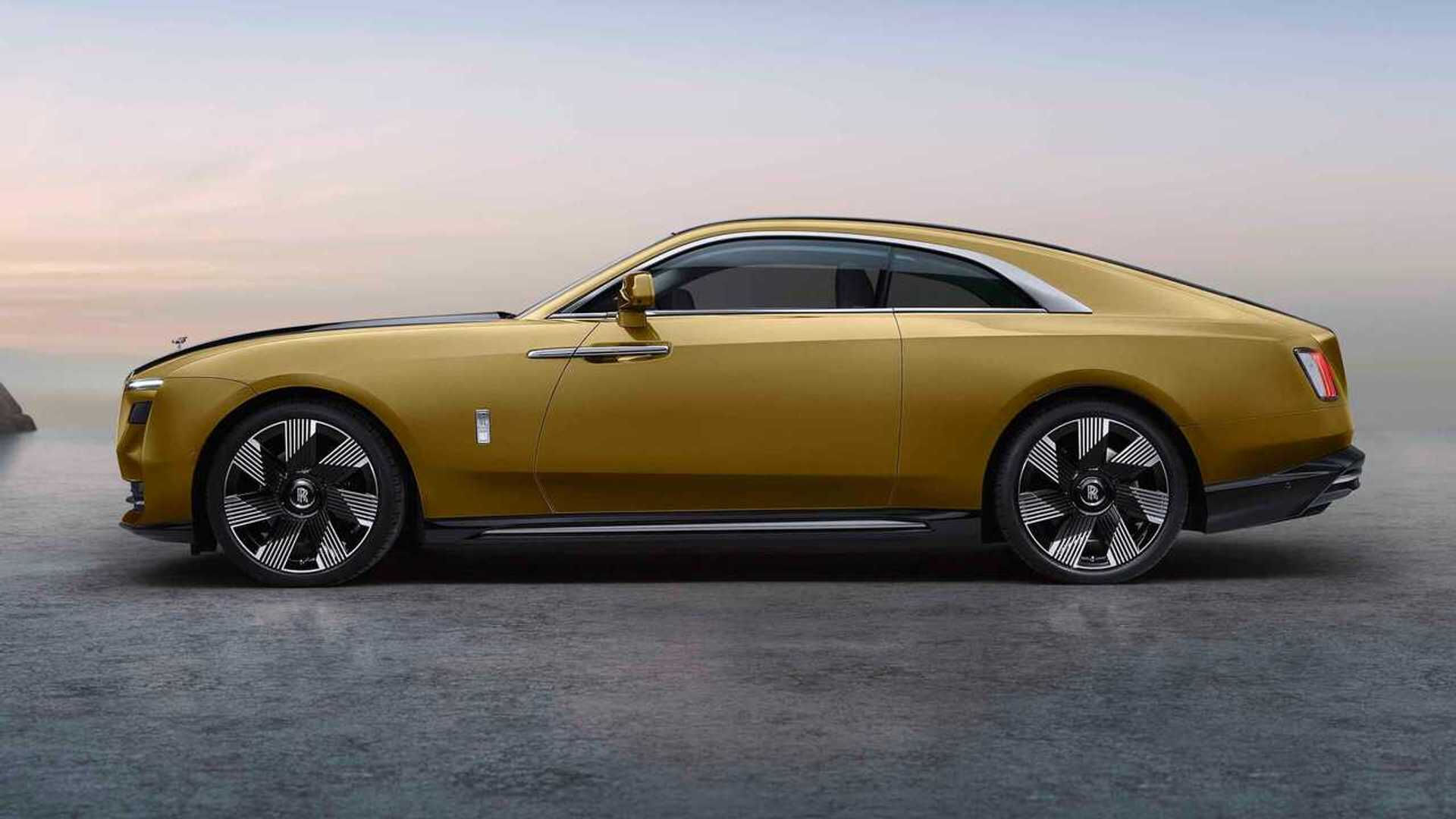 Rolls-Royce Spectre ay ışığı gibi parlıyor! Görenler gözlerini alamadı - 3. Resim