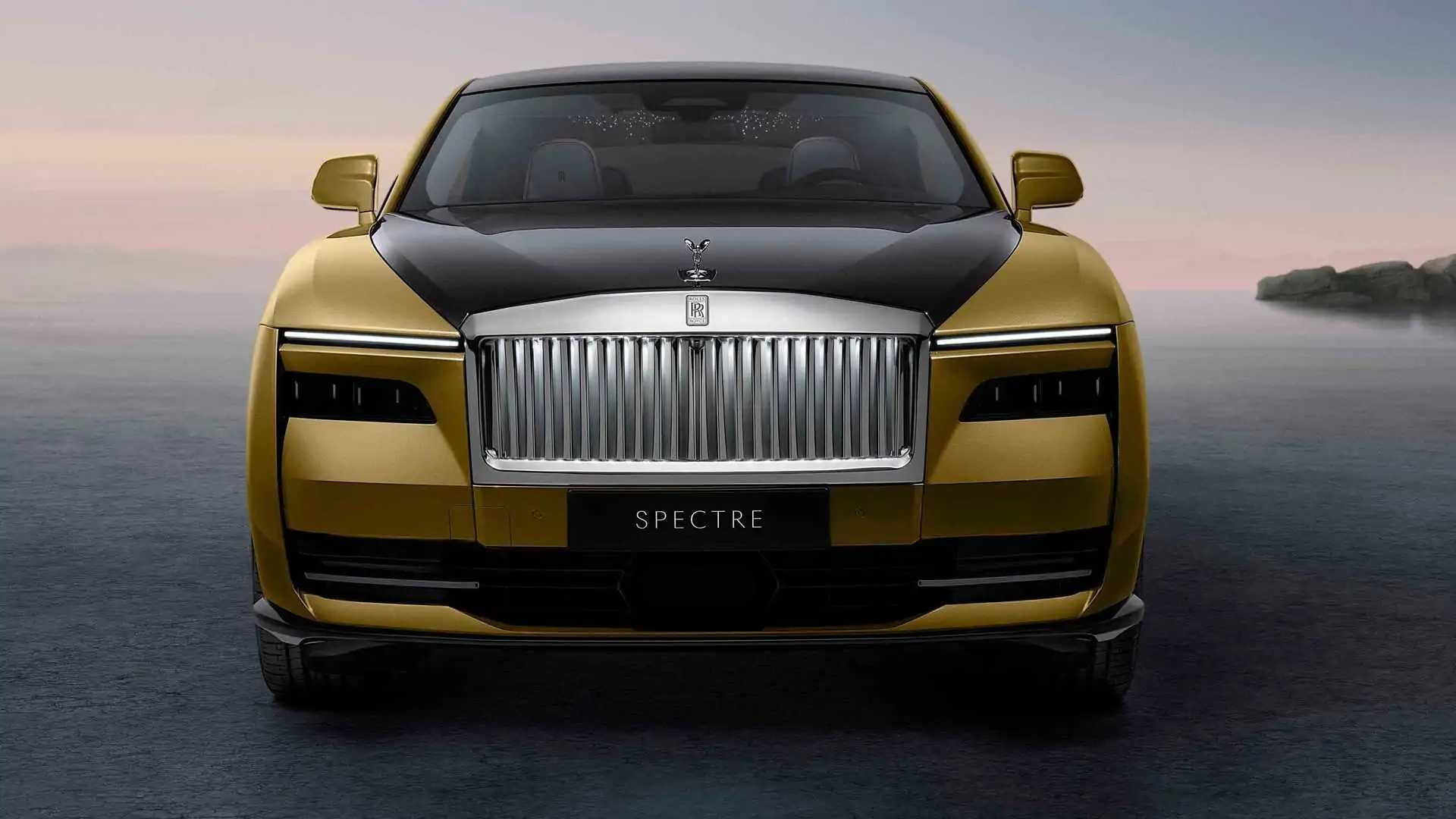 Rolls-Royce Spectre ay ışığı gibi parlıyor! Görenler gözlerini alamadı - 2. Resim
