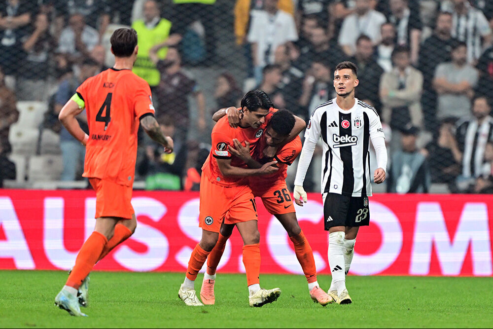 Beşiktaş'a yine hüsran! Avrupa Ligi ikinci maçında Eintracht Frankfurt'a boyun eğdi - 2. Resim