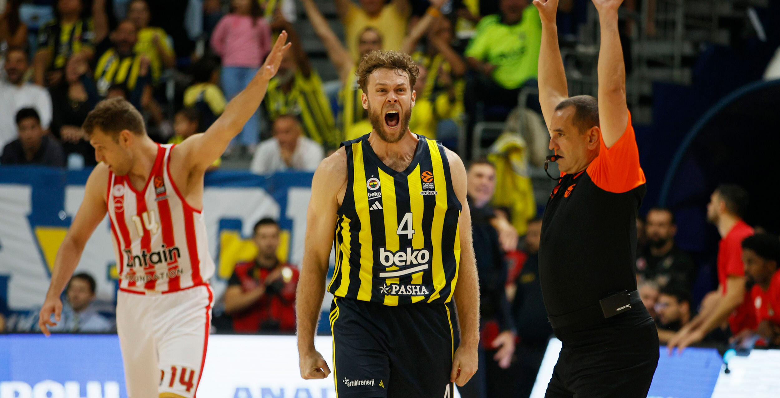 Fenerbahçe Beko, THY Euroleague'deki ilk galibiyetini aldı! Fenerbahçe Beko, THY Euroleague'deki ilk galibiyetini aldı! - 2. Resim