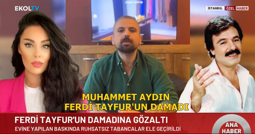 Ferdi Tayfur’un damadına gözaltı! Evinde ruhsatsız silah ele geçirildi - 3. Resim