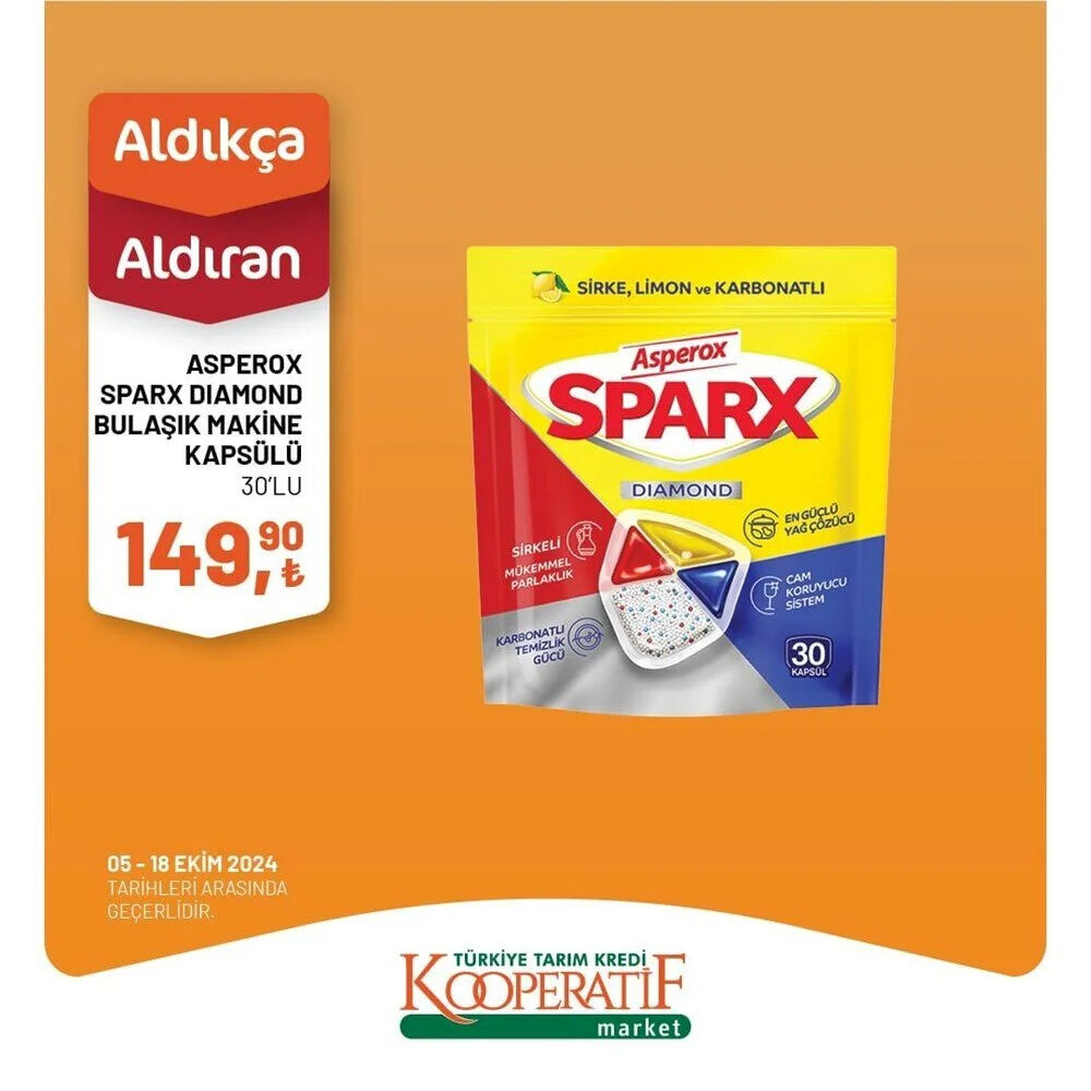 Tarım Kredi Kooperatif Market'te 5 - 18 Ekim arası indirimli ürünler! - 28. Resim