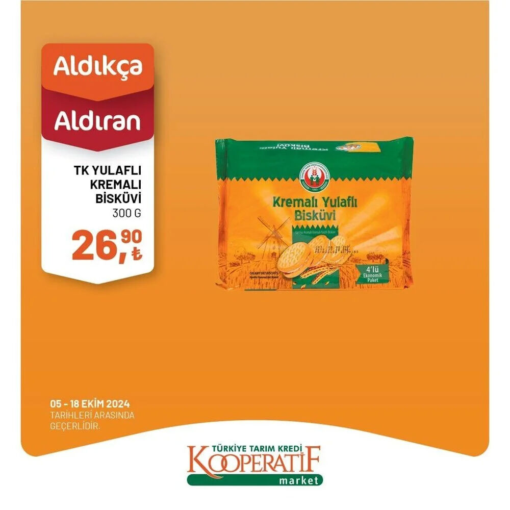 Tarım Kredi Kooperatif Market'te 5 - 18 Ekim arası indirimli ürünler! - 36. Resim