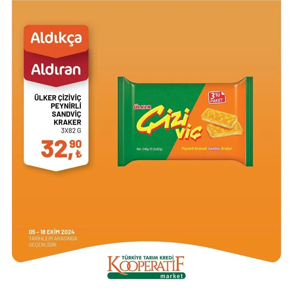 Tarım Kredi Kooperatif Market'te 5 - 18 Ekim arası indirimli ürünler! - 33. Resim