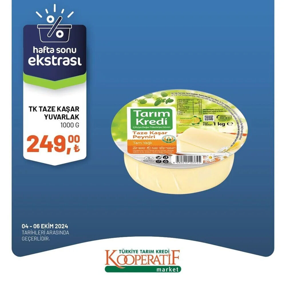 Tarım Kredi Kooperatif Market'te 5 - 18 Ekim arası indirimli ürünler! - 19. Resim