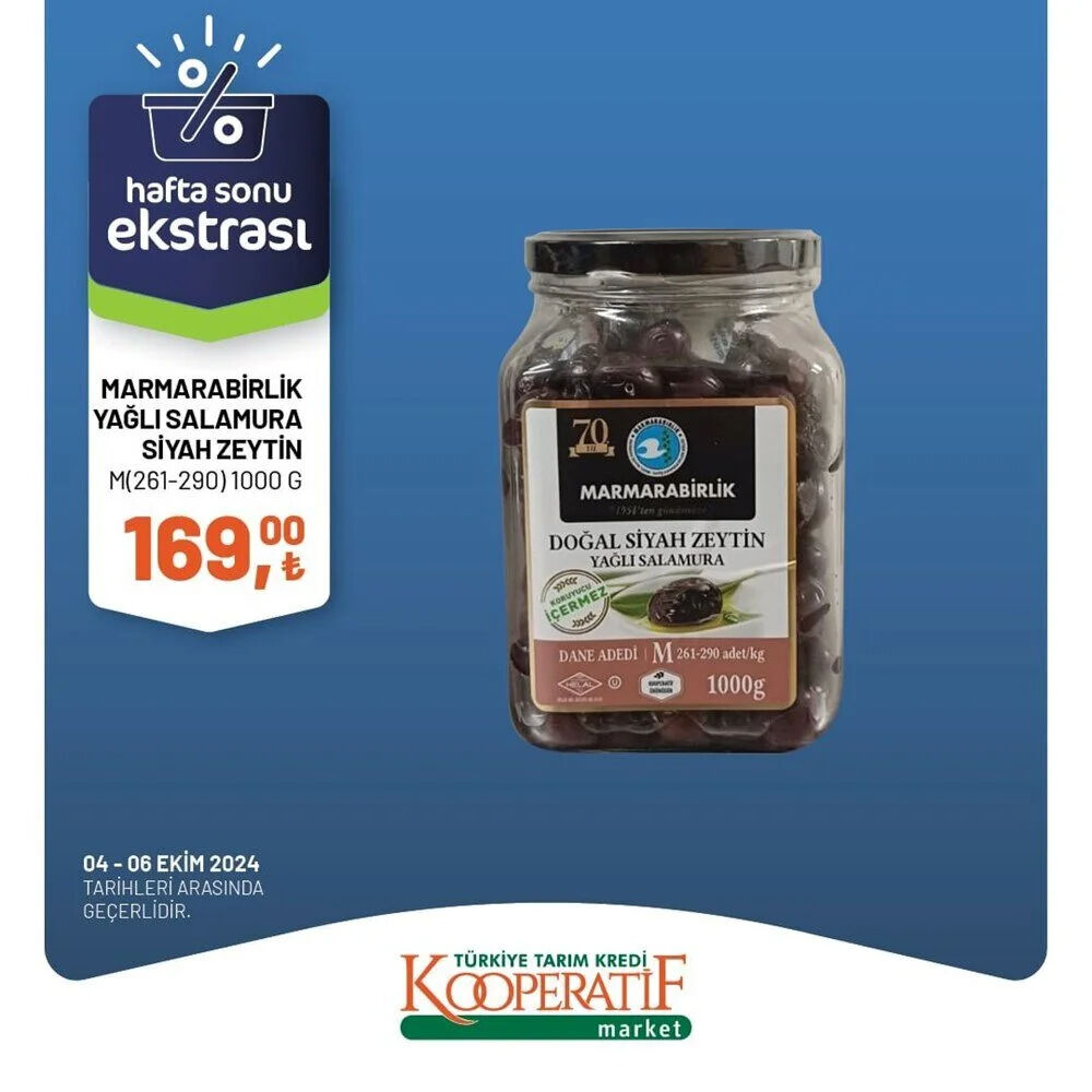 Tarım Kredi Kooperatif Market'te 5 - 18 Ekim arası indirimli ürünler! - 22. Resim