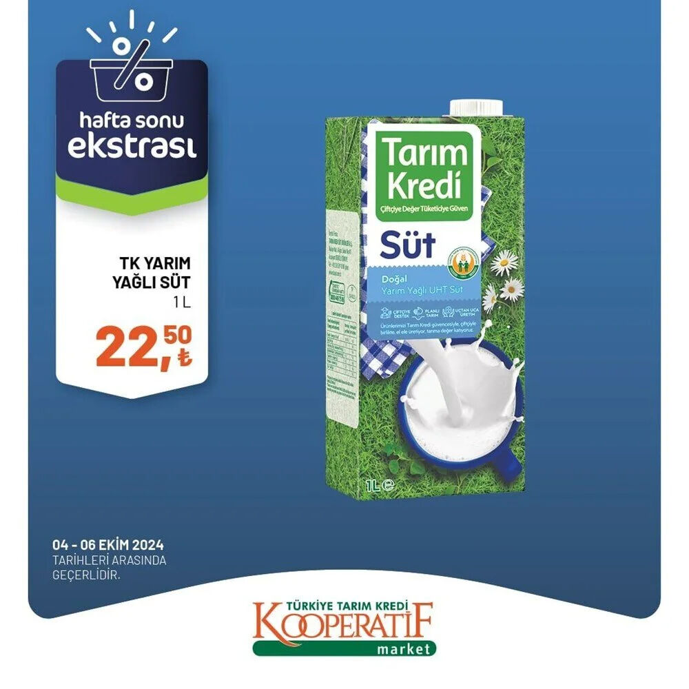Tarım Kredi Kooperatif Market'te 5 - 18 Ekim arası indirimli ürünler! - 20. Resim