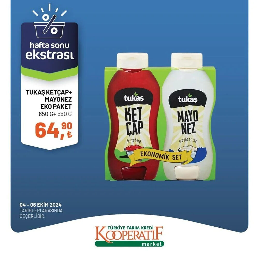 Tarım Kredi Kooperatif Market'te 5 - 18 Ekim arası indirimli ürünler! - 26. Resim