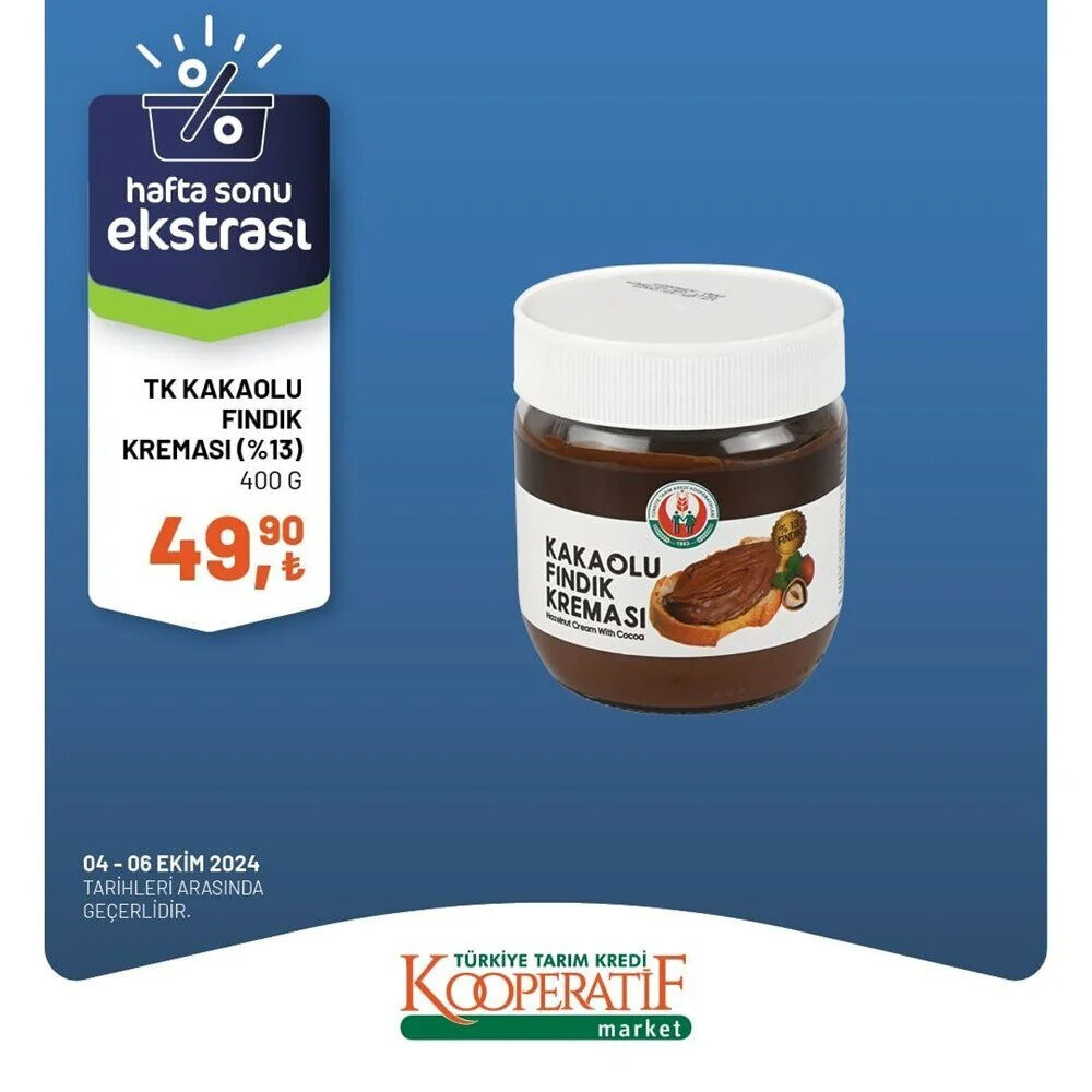 Tarım Kredi Kooperatif Market'te 5 - 18 Ekim arası indirimli ürünler! - 24. Resim